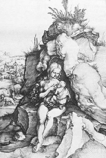 Albrecht Durer The Penance of St John Chrysostom Norge oil painting art